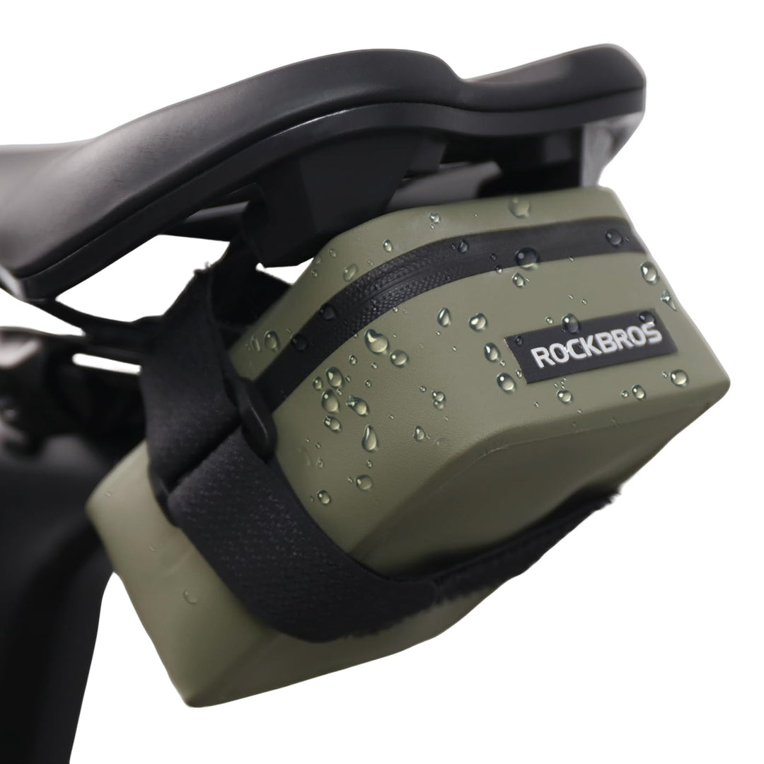 ROCKBROS Fahrrad Satteltasche Mini fahrradtasche wasserdichte und Leichte Sattelstützentasche für Re