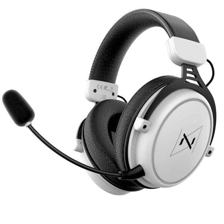 Nyfter - Premium Gaming Headset Wireless Surround Sound Earpad mit Memory Foam für Gaming PC, Xbox,