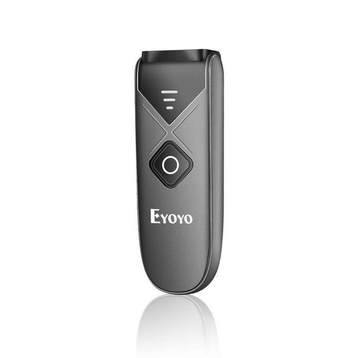 Eyoyo 2D QR Barcode-Scanner, 1D Mini Barcode-Lesegerät mit 3-in-1 USB-Kabel/Bluetooth/2,4-G-Funkverb
