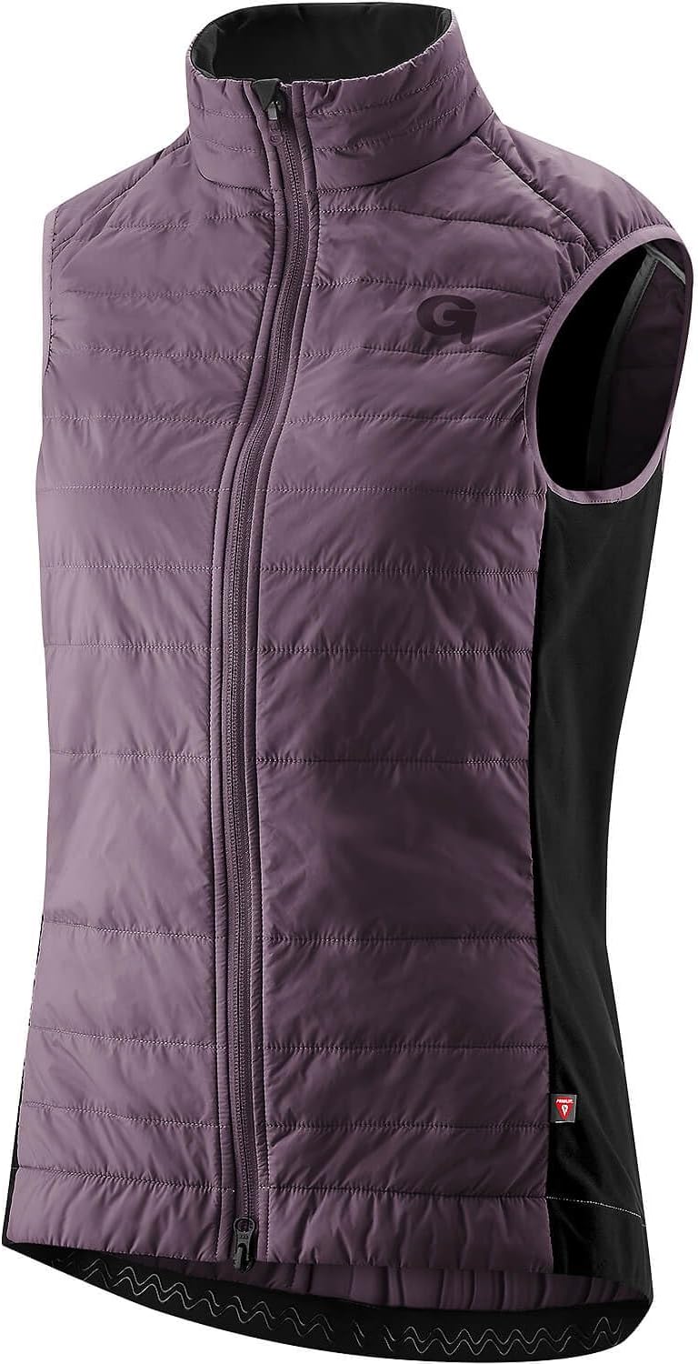 Gonso Damen Sestriere Weste Steppweste dark plum 34, dark plum 34