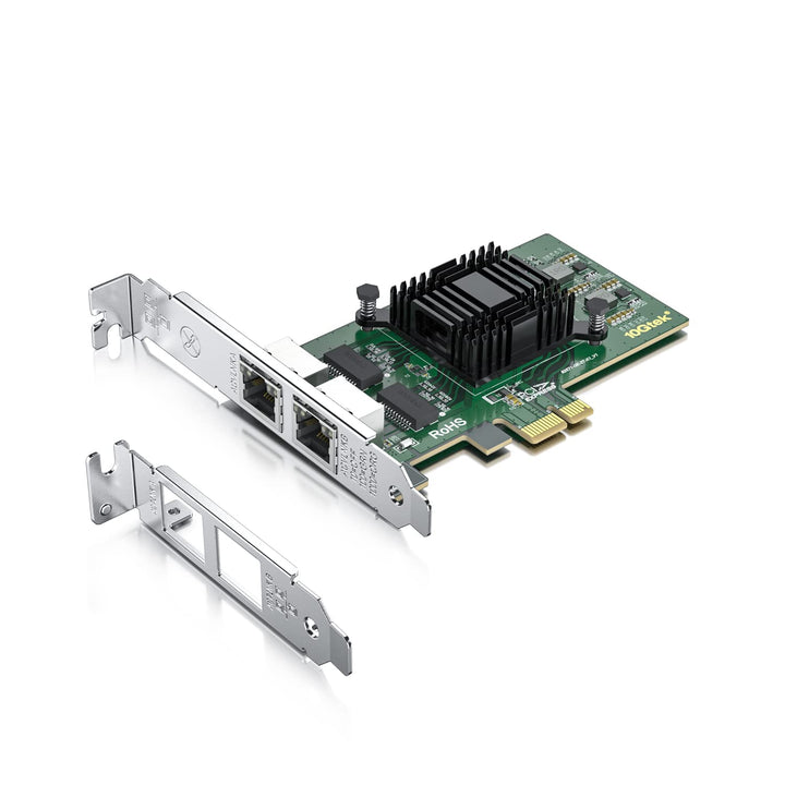 10Gtek 10/100/1000Mbps Gigabit Ethernet PCI Express NIC Netzwerkkarte| mit Intel 82571 Controller| E