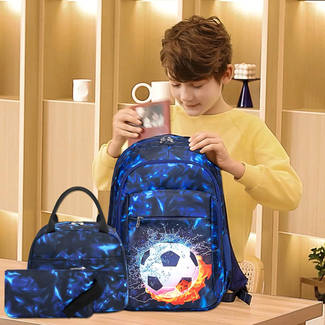 LEDAOU Schulrucksack Junge Teenager Kinder Juvenile Mädchen Daypack Mädchen Freizeitrucksack Backpac