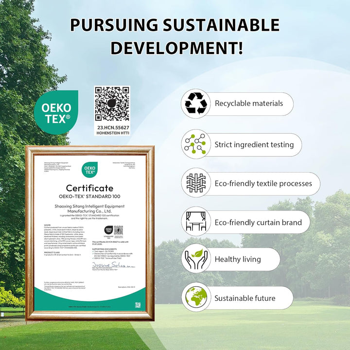 PONY DANCE Wärmeisolierende Vorhänge Wohnzimmer Ösenvorhang 2er Set H 280 x B 140 cm Thermogardinen