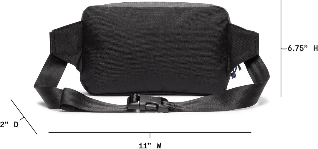 Chrome Industries Hüfttasche mit Reissverschluss, 2,4 Liter, Fog, 3 L 3 L Fog, 3 L Fog