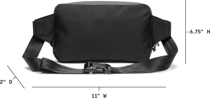 Chrome Industries Hüfttasche mit Reissverschluss, 2,4 Liter, Fog, 3 L 3 L Fog, 3 L Fog