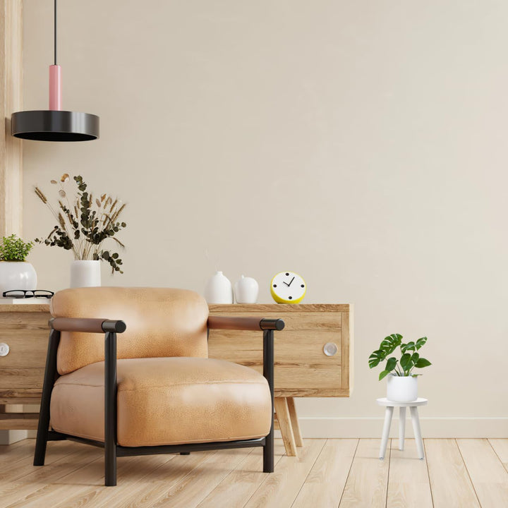 Moderner Weisser Holz blumenständer Höhe Stabiler Blumenhocker für Innen Balkon Garten Vielseitiger