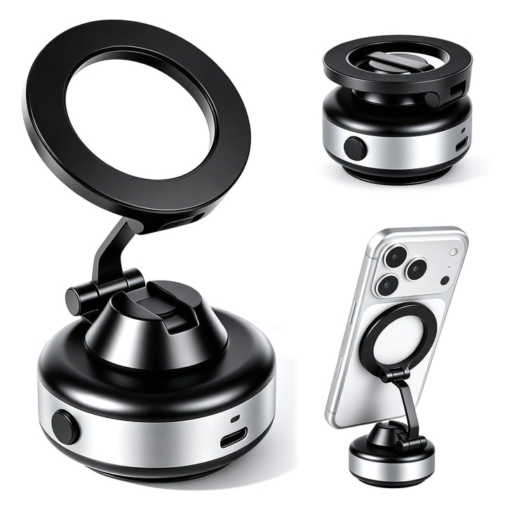 Snapmount Handy Halterung, Handyhalterung Auto Magnet, Handy Halterung Elektrisch, Selbstansaugende