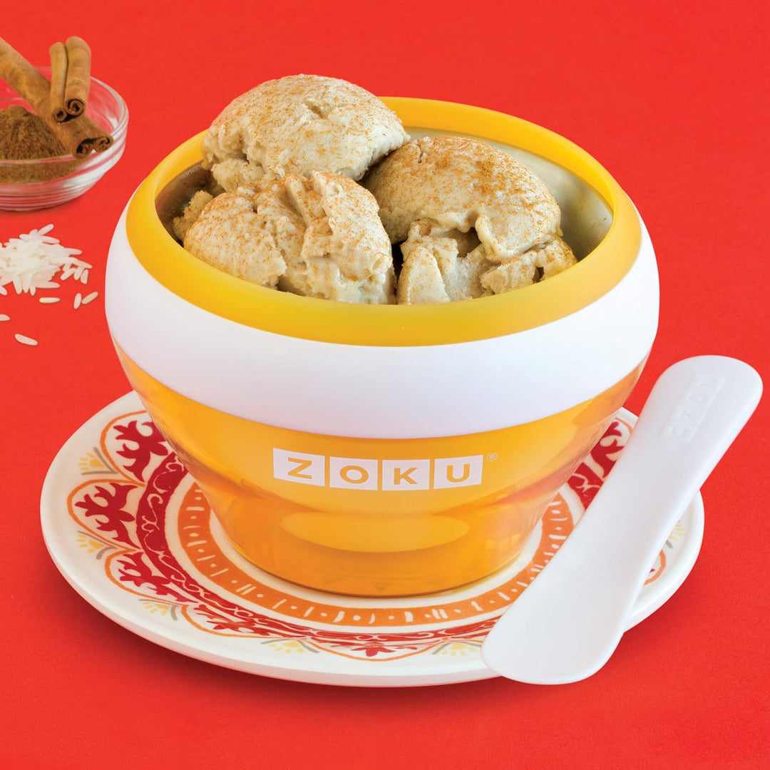 Zoku ICE CREAM MAKER orange 350ml Orange, 350ml Orange