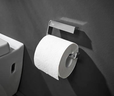 EMCO Loft Toilettenpapierhalter zur Wandmontage, moderner Papierhalter ohne Deckel, hochwertiger Pap