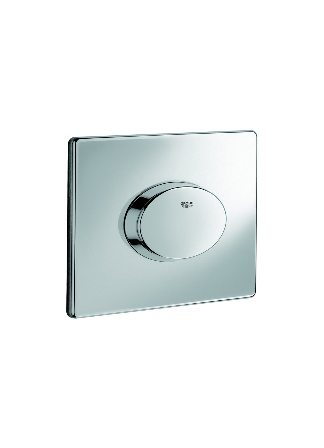 GROHE Skate Air - Abdeckplatte (197 x 156 mm, waagerechte Montage, 1-Mengen-Betätigung), chrom, 3856