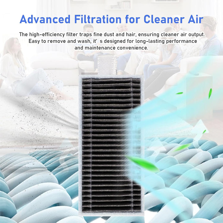 Zubehör Ersatz für Ecovacs Deebot X11 OmniCyclone / X11 Pro Omni / X11 Pro / X11 /X9 Pro Omni /T80S