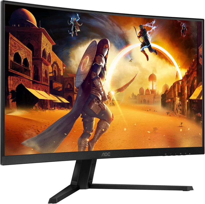 AOC Gaming CQ32G4VE - 32 Zoll QHD Curved Monitor, 180 Hertz, 0.5 ms, HDR10, FreeSync Premium (2560x1