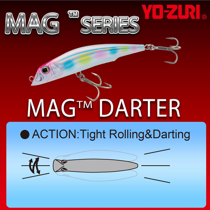 Duel Yo-Zuri Mag Darter Floating Diver Lure Bronze 5 inch, Bronze 5 inch