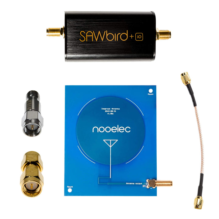 NooElec Active Inmarsat Empfangspaket - Enthält LNA und Filtermodul, 1550MHz Patchantenne Mit Hoher