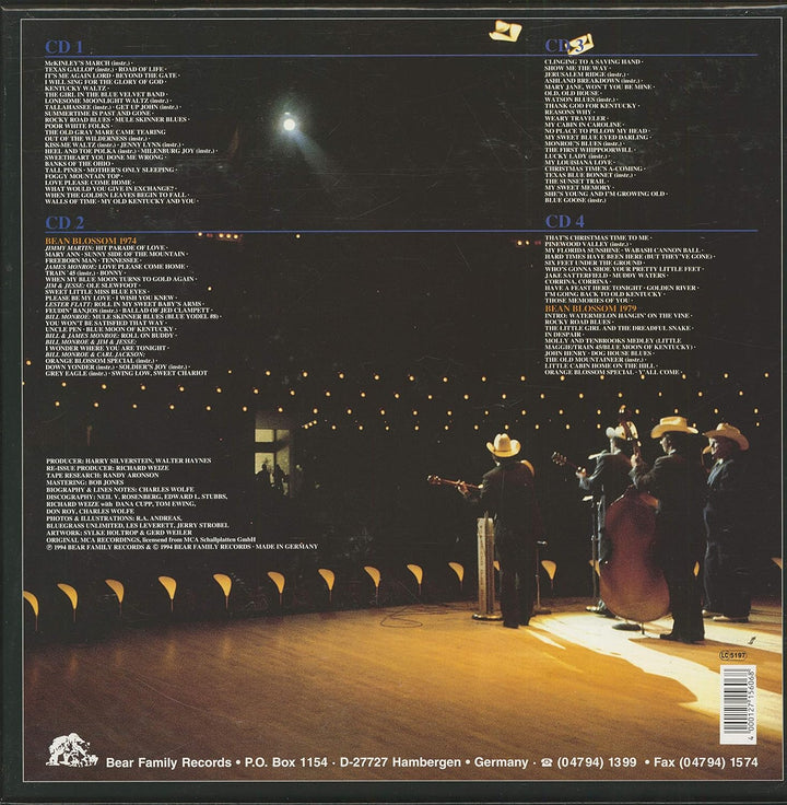 Blue Grass 1970-1979, Audio-CD
