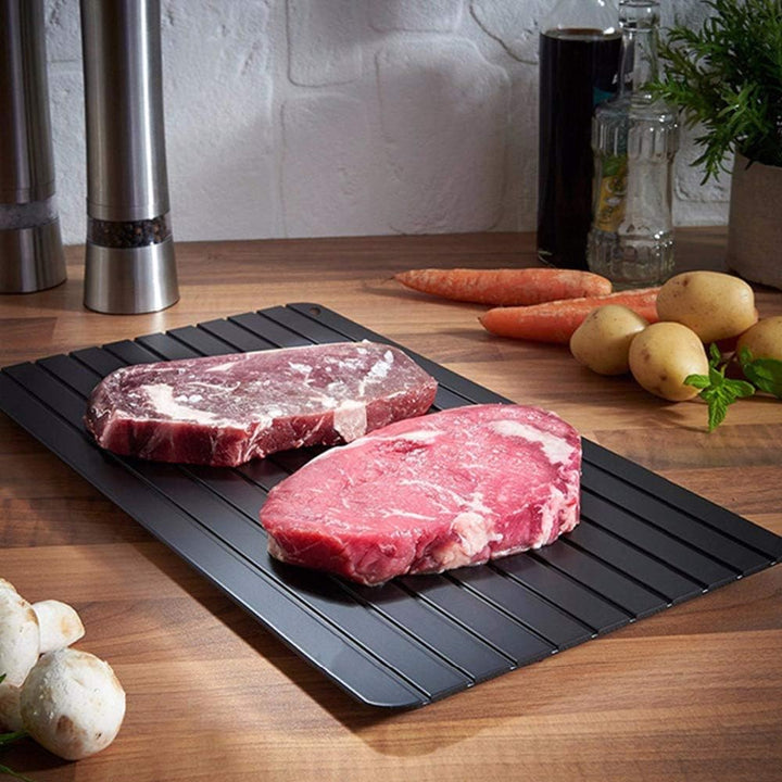 Schnelles Auftauen von Fleisch und Schneidebrett, schnelles Auftauen, Sicherheits-Schneidebrett, Unt