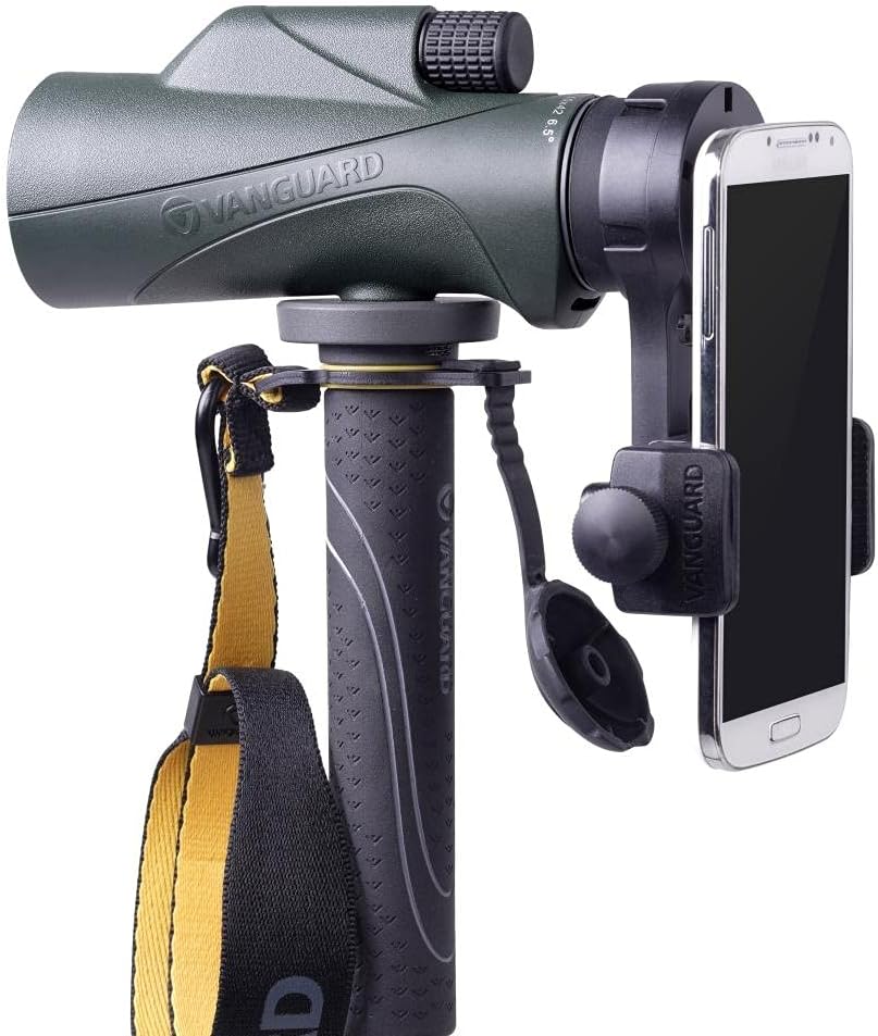 VANGUARD VEO HD2 1042M Monokular mit Smartphone Digiscoping Kit, VEO HD2 1042M