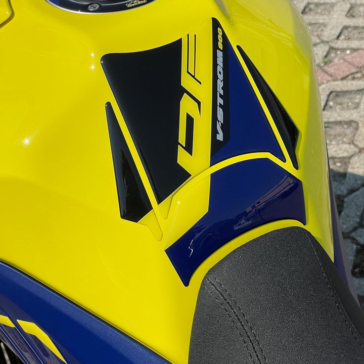 Resin Bike Sticker Set Motorrad Kompatibel Mit Suzuki V-Strom 800 De 2023. Schutz Motorrad Tank Basi