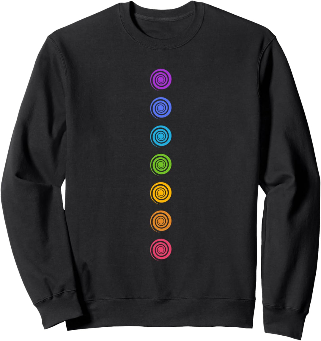 Chakra Yoga Meditation Buddhismus Religion spirituell Spiral Sweatshirt
