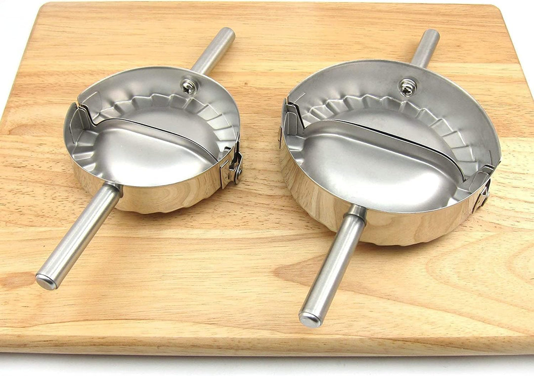 Best Utensils Stampo per ravioli/pierogi e tagliapasta in acciaio inox, Acciaio inossidabile, silver
