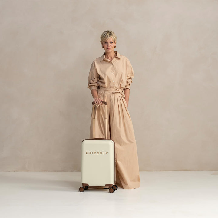 SUITSUIT - Fab Seventies - Antique White - Handgepäck (55 cm) S Antique White, S Antique White