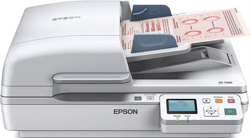 Epson Workforce DS-7500N netzwerkfähige Flachbettscanner (1200x1200 DPI, USB)