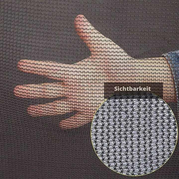 Trampolin Sicherheitsnetz Ersatz Netz Ø 140 183 244 305 366 488 cm Geeignet für 6/8 Stangen, reissfe
