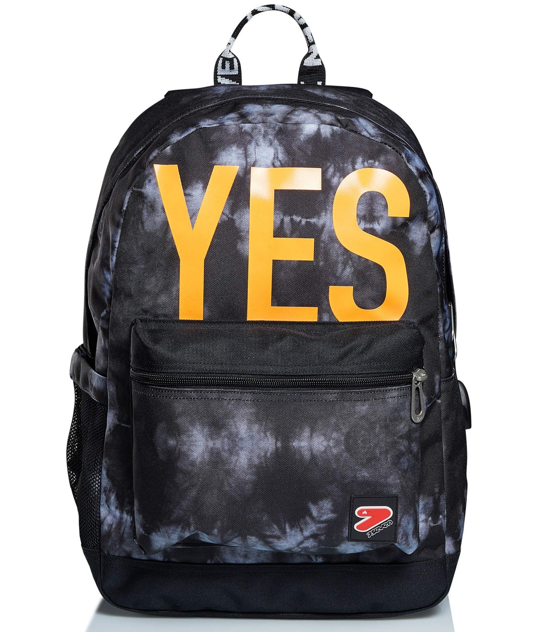 Seven Zaino The Double Pro - Tye And Dye Boy - Scuola e Tempo Libero Grau, Grau