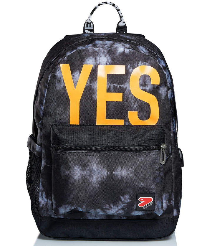 Seven Zaino The Double Pro - Tye And Dye Boy - Scuola e Tempo Libero Grau, Grau
