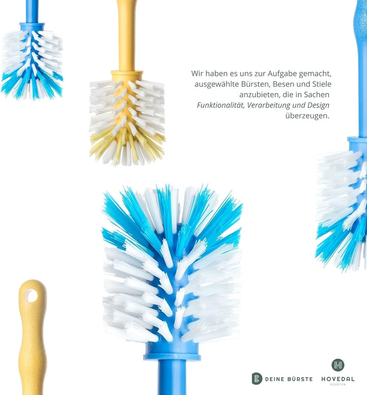 3er Pack Spülbürste für Mixbehälter und Messer, Ideales Zubehör zum Reinigen von Küchenmaschinen, St
