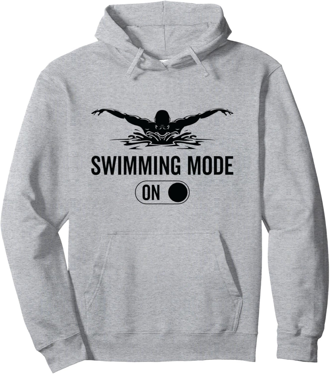 Schwimmmodus: Schwimmen und Schwimmen Pullover Hoodie