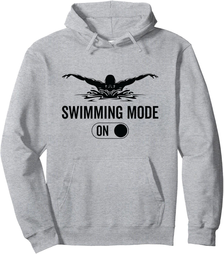 Schwimmmodus: Schwimmen und Schwimmen Pullover Hoodie