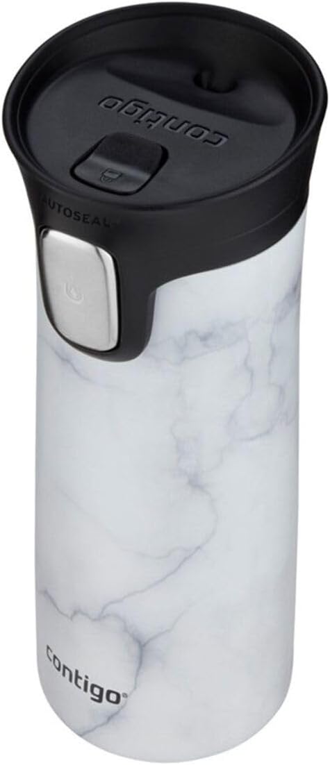 Contigo Pinnacle Autoseal Thermobecher, Edelstahl-Reisebecher, Isolierbecher, auslaufsicher, Kaffeeb