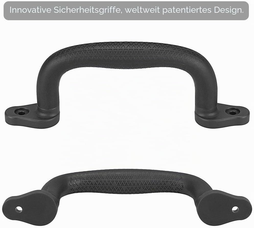 SELEWARE Haltegriffe aus Kunststoff Sicherheitsspielgriffe Handläufe, Handgriffe für Griffe Zubehör