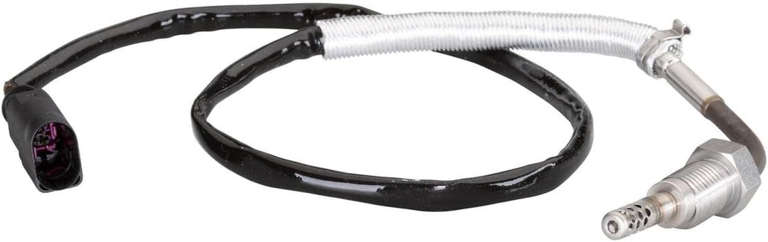 HELLA 6PT 010 376-241 Sensor, Abgastemperatur - 2-polig - geschraubt - Kabel: 520mm - mit Hitzeschut