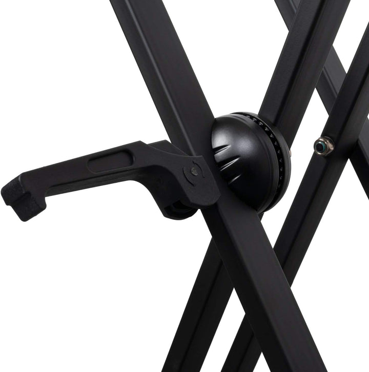 CASCHA Double X-Frame Keyboard Ständer höhenverstellbar aus Metall I Keyboard Stand Gestell für Keyb