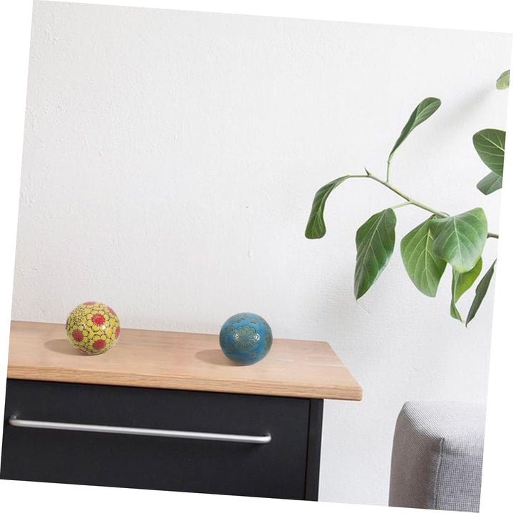 Veemoon 3Pcs Schwimmkugeln Keramik Porzellan Schwimmkugeln Teich Garten Balkon Teiche Deko Party Zub