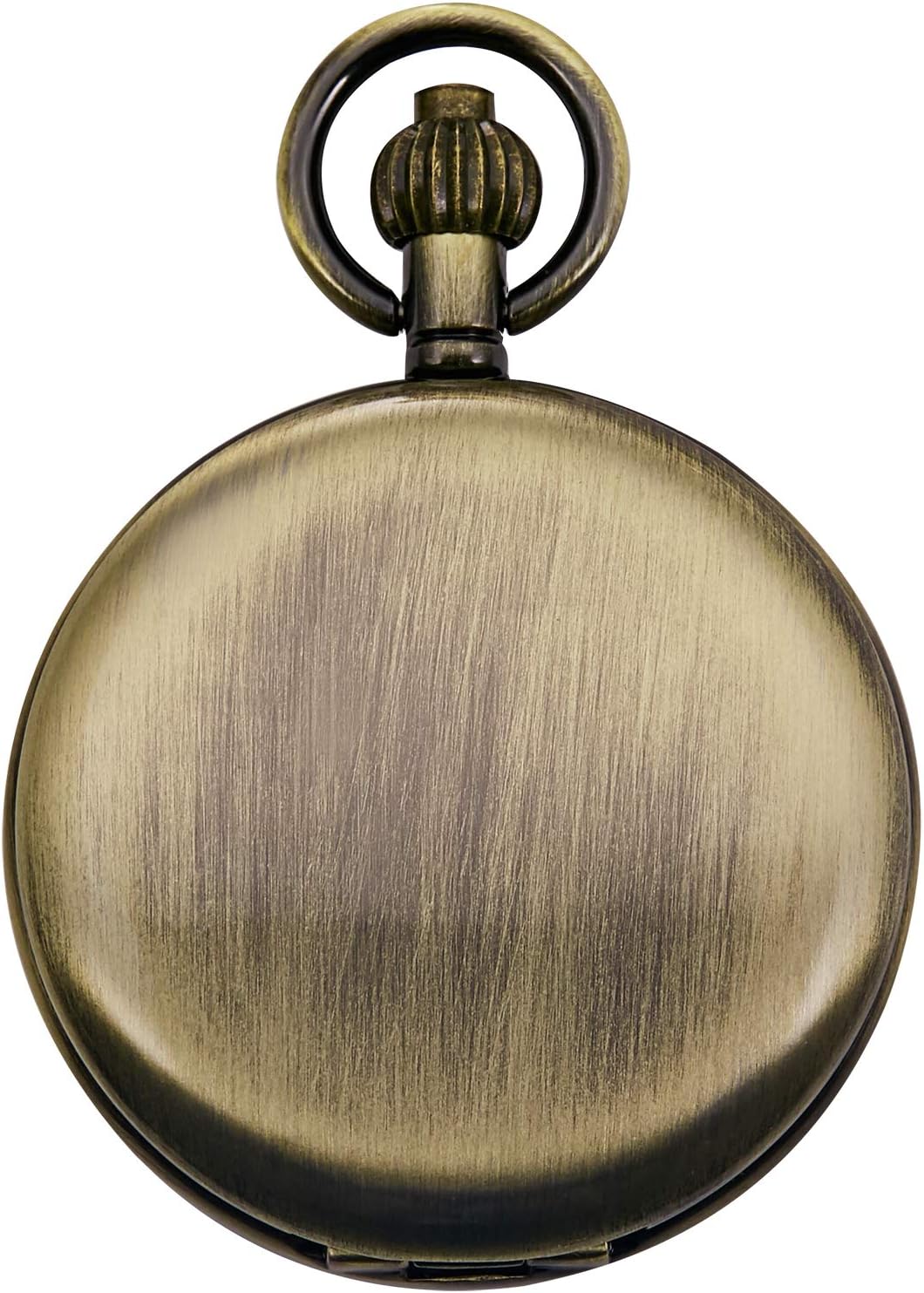 TREEWETO Antike Drache Mechanische Skelett-Taschenuhr mit Kette Bronze083, Bronze083