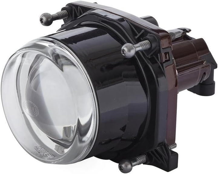 HELLA - DE/Halogen-Hauptscheinwerfer - 90mm Performance - 24V - rund - Einbau - gehärtete Streuschei