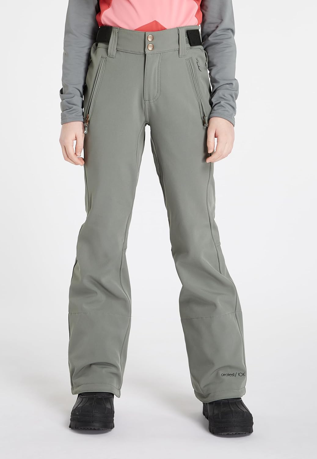 Protest Mädchen Ski- Und Snowboardhose LOLE JR 152 Mistygreen, 152 Mistygreen