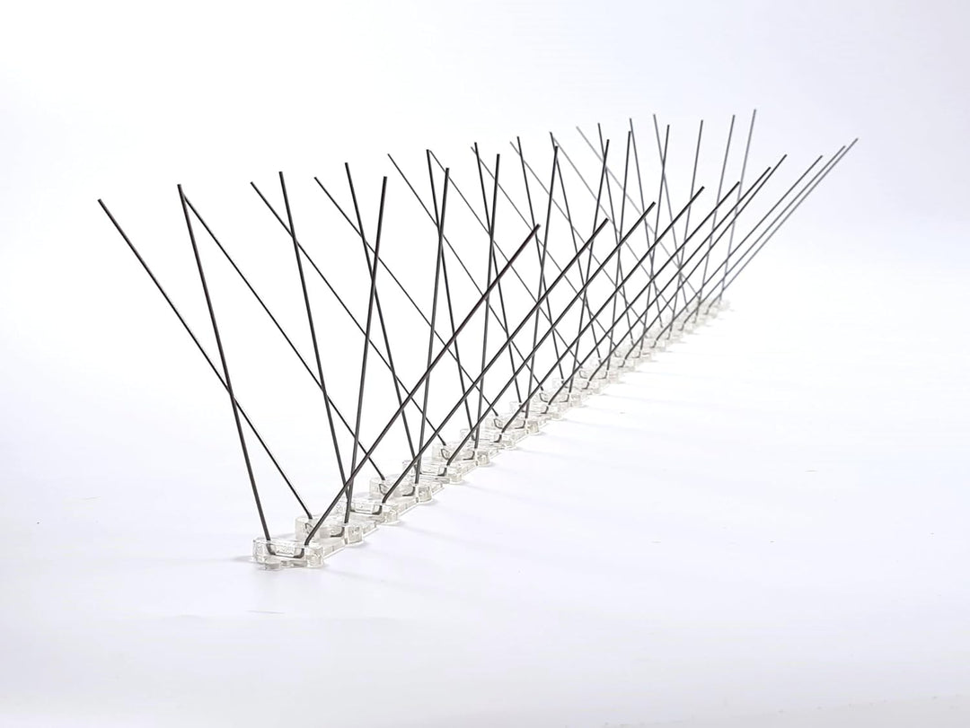 5 Meter Vogelabwehr, Taubenabwehr - 20 St. x 25 cm Lange Leiste mit 4 Reihen