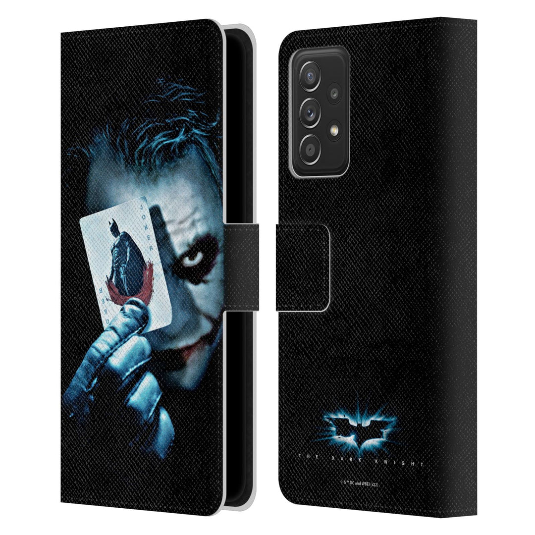 Head Case Designs Offizielle The Dark Knight Joker-Karte Wichtige Kunst Leder-Wallet-Hülle Kompatibe