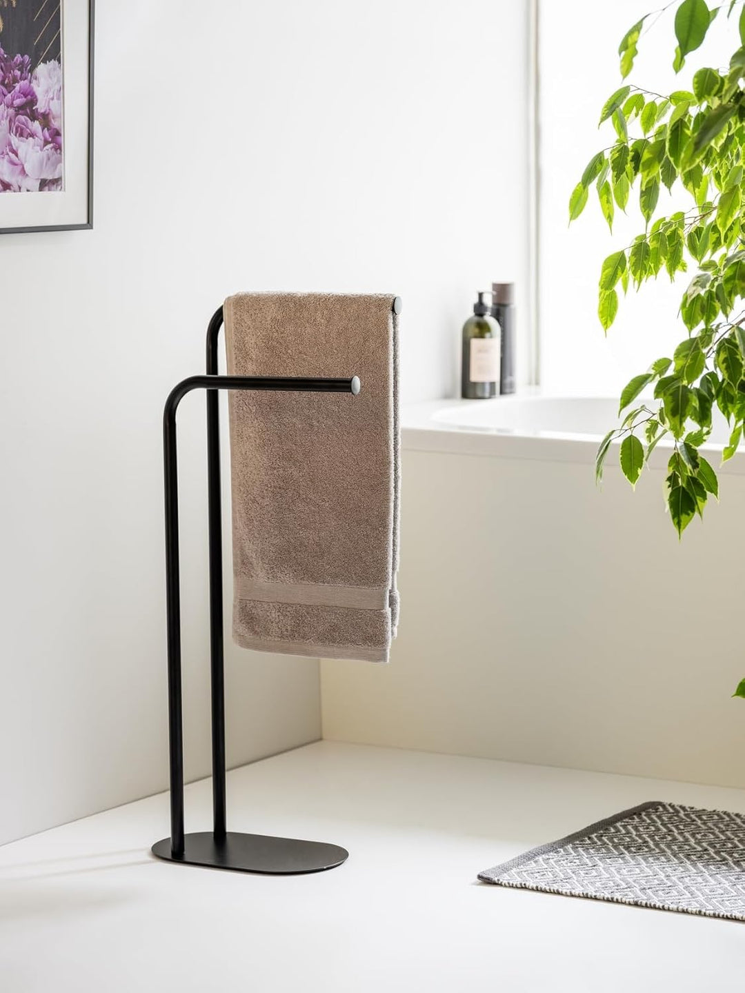 Handtuchständer Mod. Levante freistehender Kleiderständer Handtuchhalter WC-Garnitur Badezimmer Zube