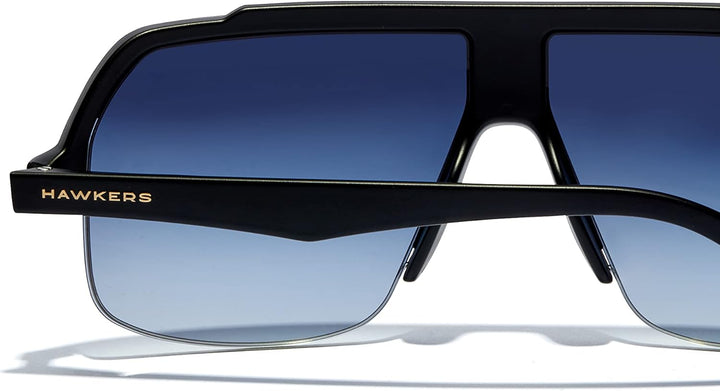 HAWKERS Sonnenbrille BAVE für Herren und Damen, Black Revo