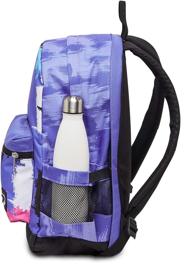 Seven Wende-Rucksack, Schulranzen aus nachhaltigem Stoff, Geräumige Schultasche für Teenager, Mädche
