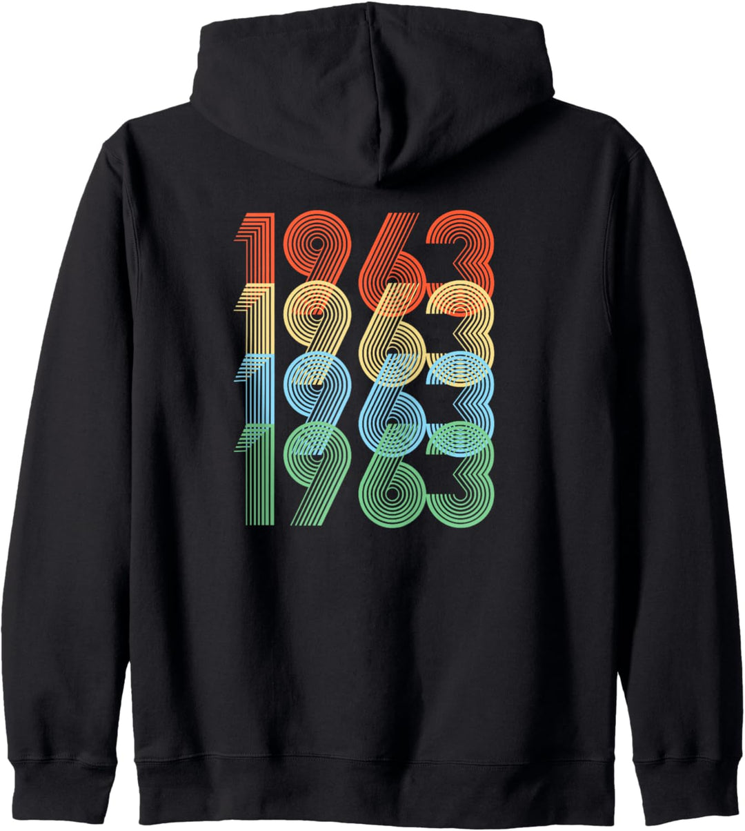 1963 Geburtstagsgeschenk Kapuzenjacke