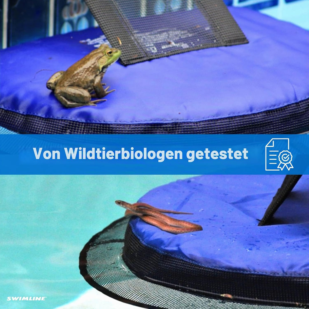 Swimline FrogLog Rettungsrampe für Pool, blau, Einheitsgrösse Froglog