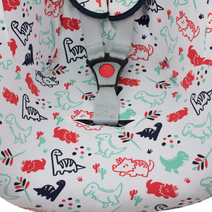 JYOKO KIDS Bezug für Autositz kompatibel mit Maxi Cosi Cabriofix, City Streety, aus Baumwolle (Dino