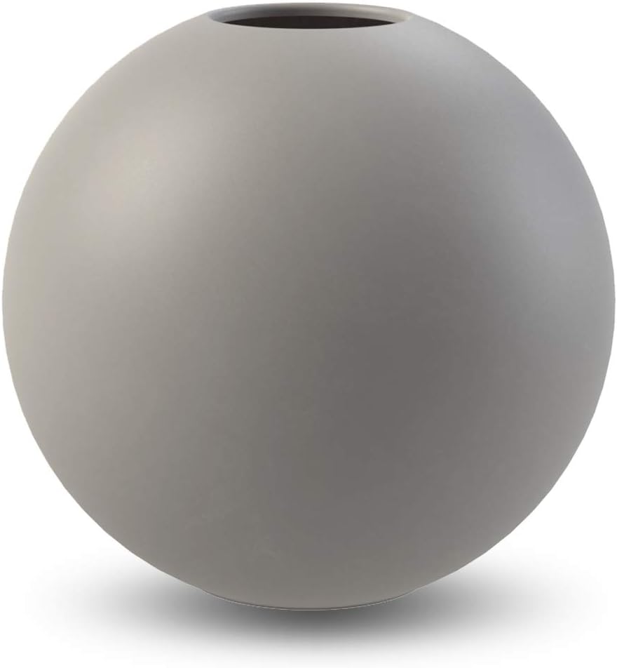 Cooee Design Ball Vase 20cm Grey 20cm Grau, 20cm Grau