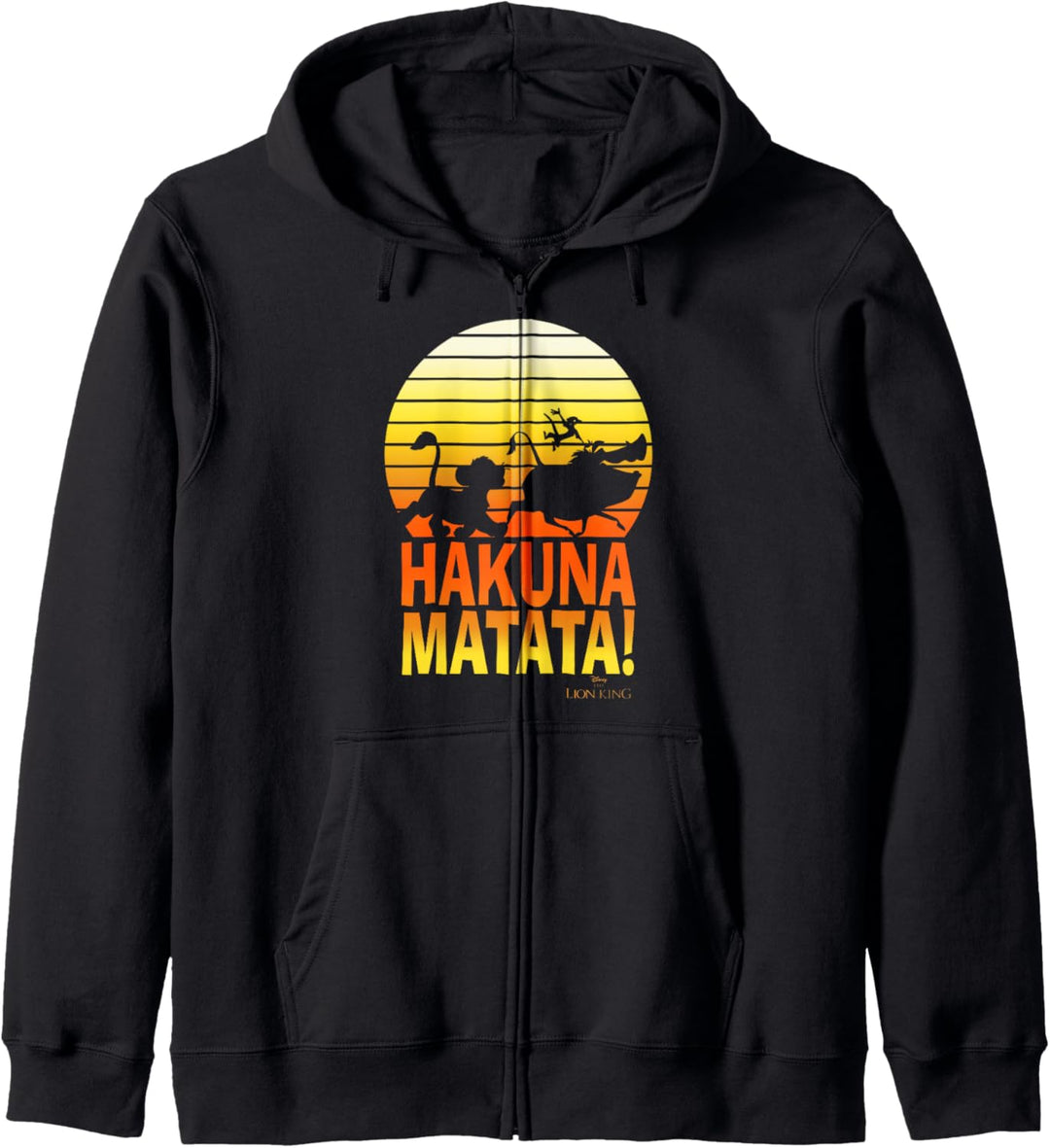 Disney Lion King Hakuna Matata Profile C1 Kapuzenjacke